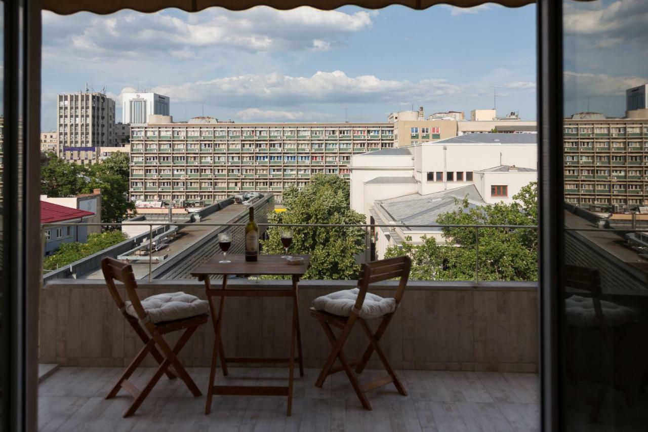 Central Luxury Flat With Terrace - Adela Accommodation - Ideal For Long Stays Bucareste Exterior foto