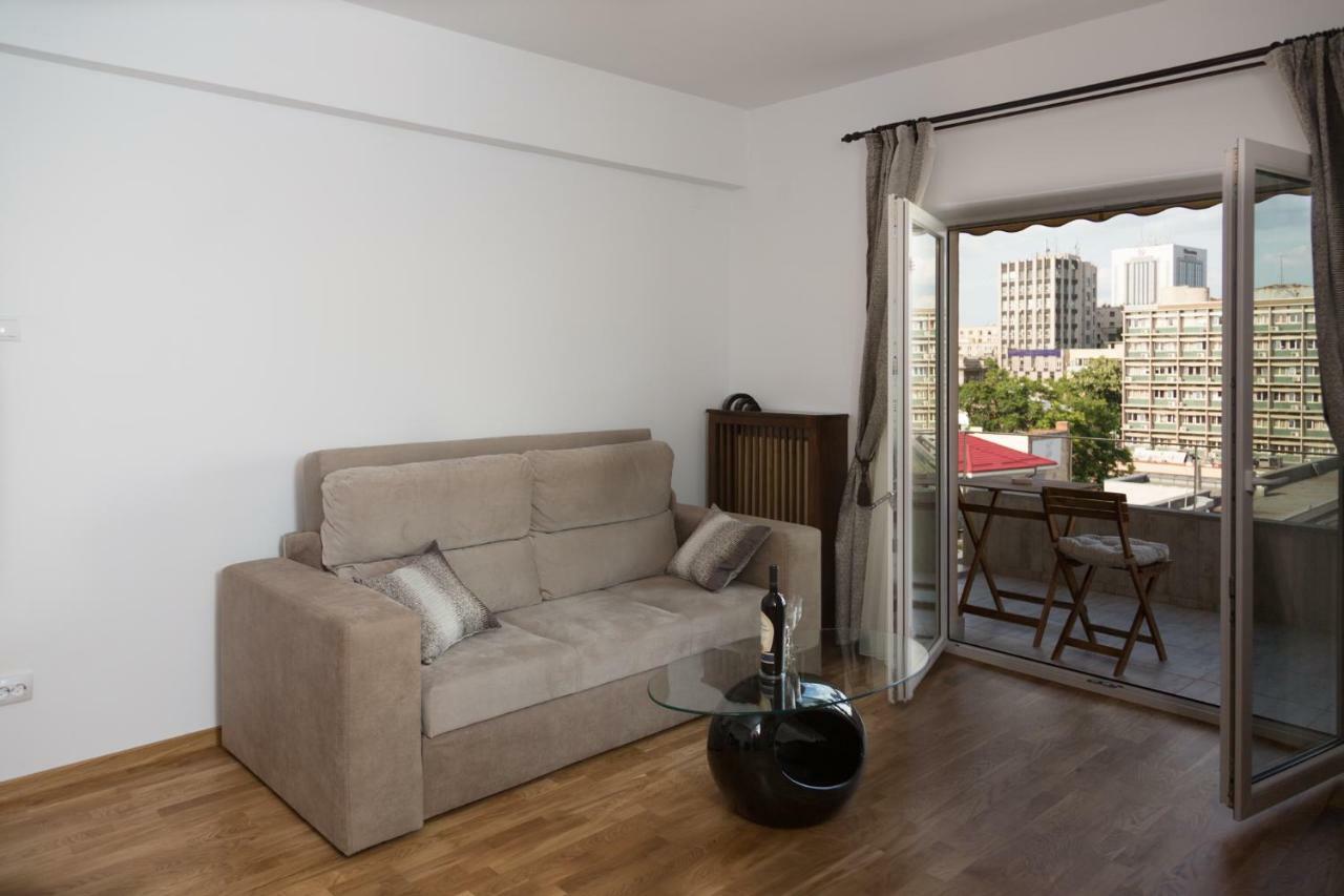 Central Luxury Flat With Terrace - Adela Accommodation - Ideal For Long Stays Bucareste Exterior foto